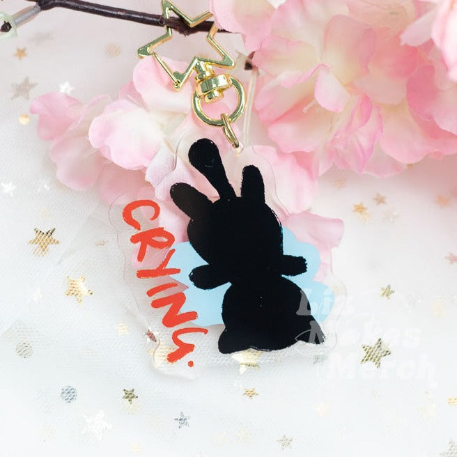 Crying. Ket Acrylic Keychain