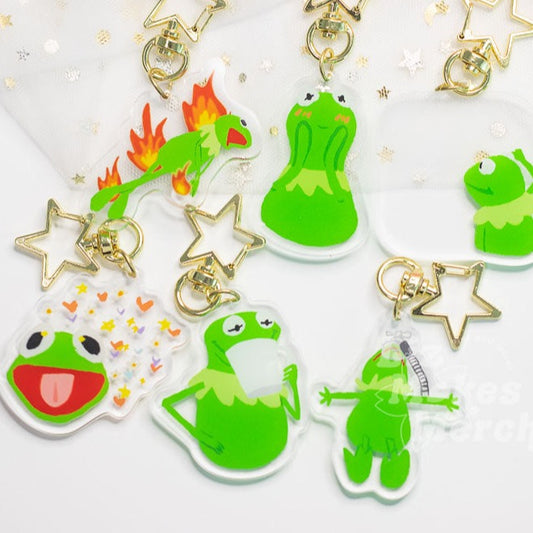 Kermiting Cwimes Acrylic Keychain Blind Bags