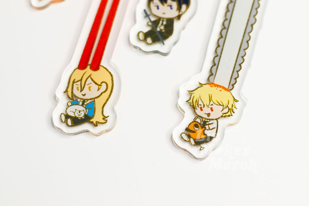 Long Bois: Chainsawman Acrylic Keychain