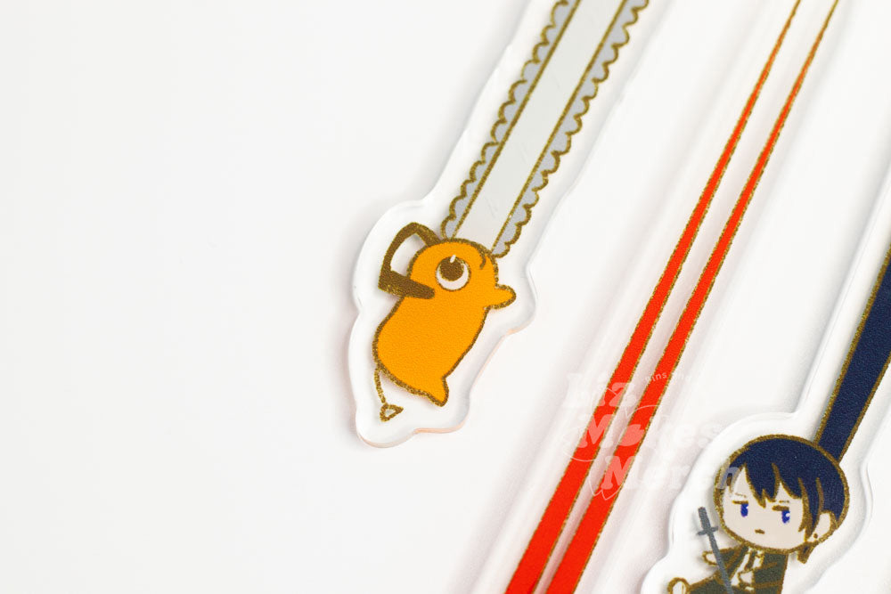 Long Bois: Chainsawman Acrylic Keychain