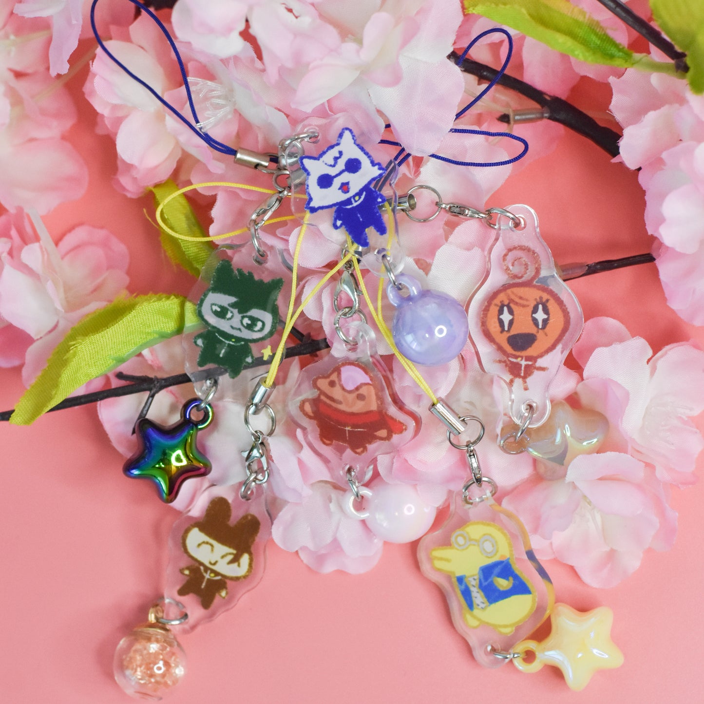 ALL Jujutsu Kaisen Tamagotchi Phone Strap