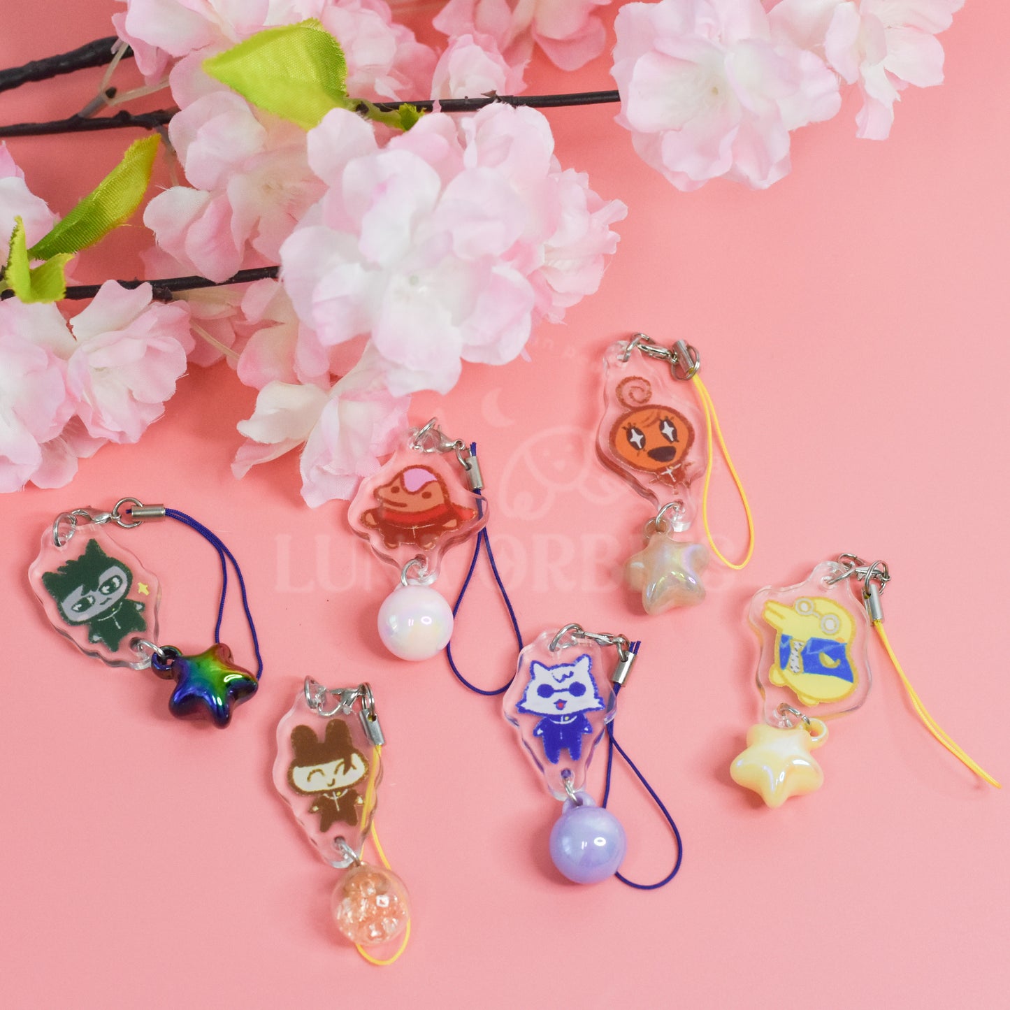 ALL Jujutsu Kaisen Tamagotchi Phone Strap