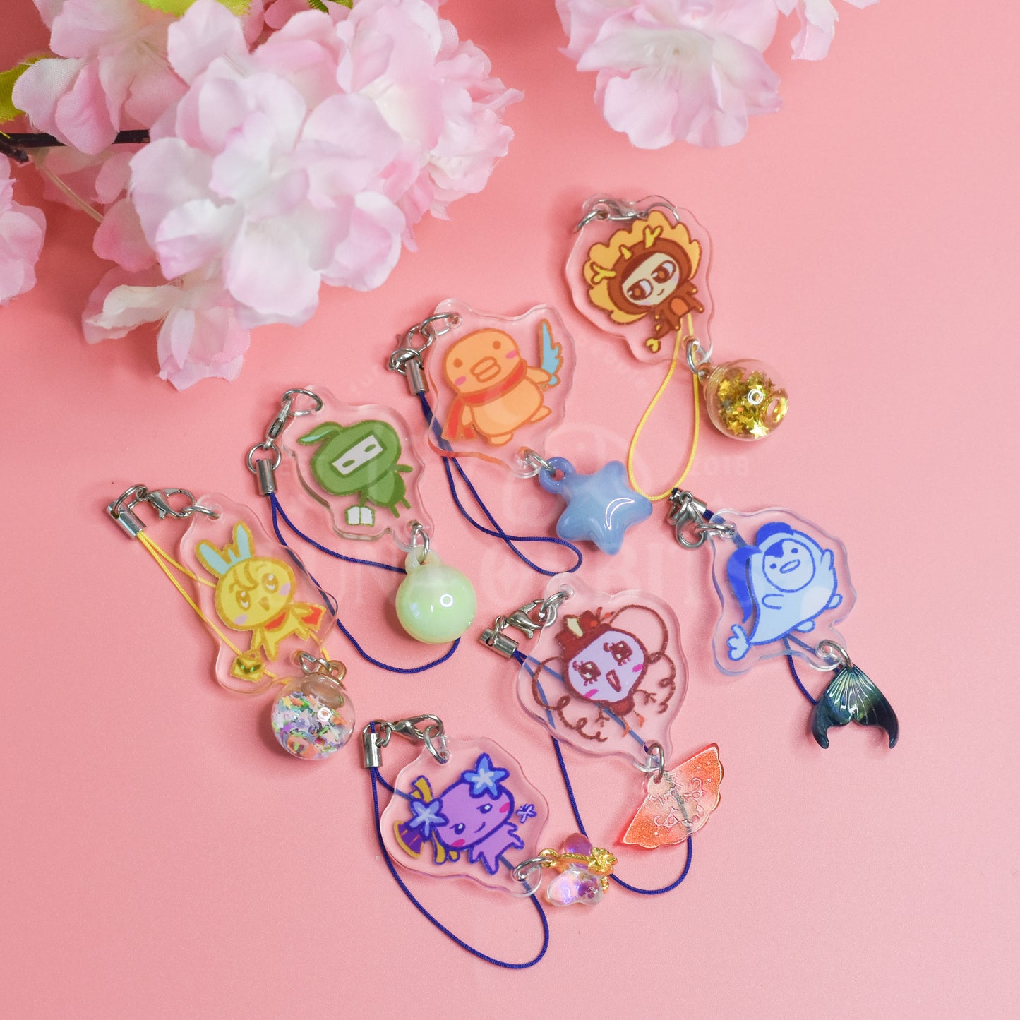 ALL Genshin Impact Tamagotchi Phone Strap