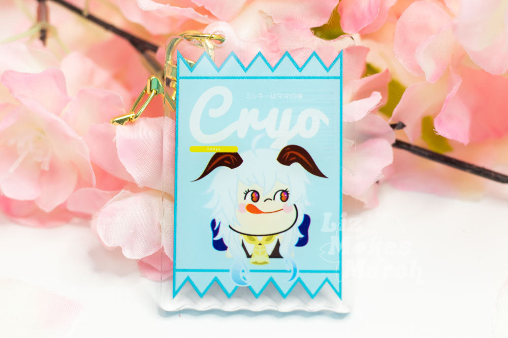 ALL Genshin Milky Packet Acrylic Keychain