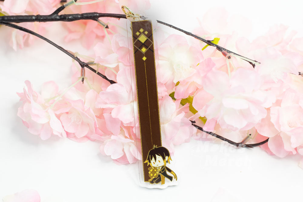 Long Bois Genshin Acrylic Keychain