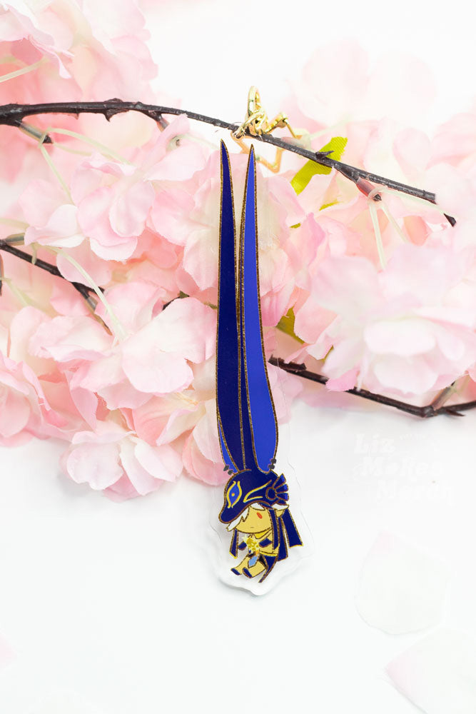 Long Bois Genshin Acrylic Keychain