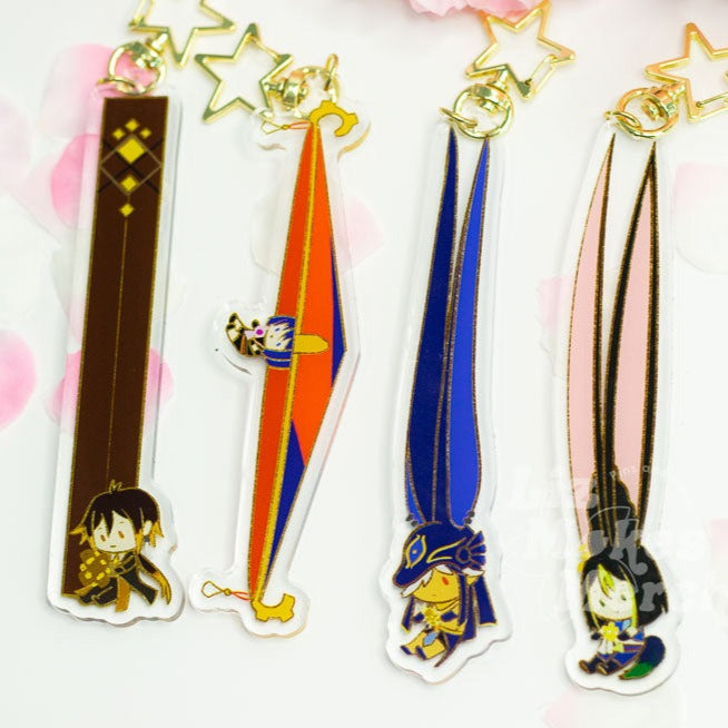 Long Bois Genshin Acrylic Keychain