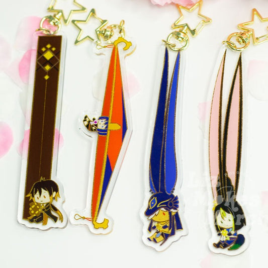 Long Bois Genshin Acrylic Keychain