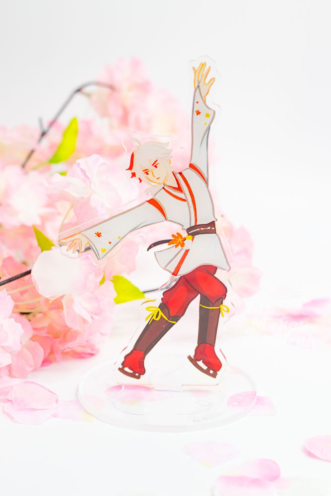 Genshin Figure Skaters Acrylic Standees (Kazuha, Ayaka, Ayato, Zhongli)