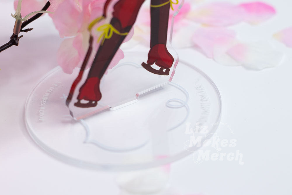 Genshin Figure Skaters Acrylic Standees (Kazuha, Ayaka, Ayato, Zhongli)