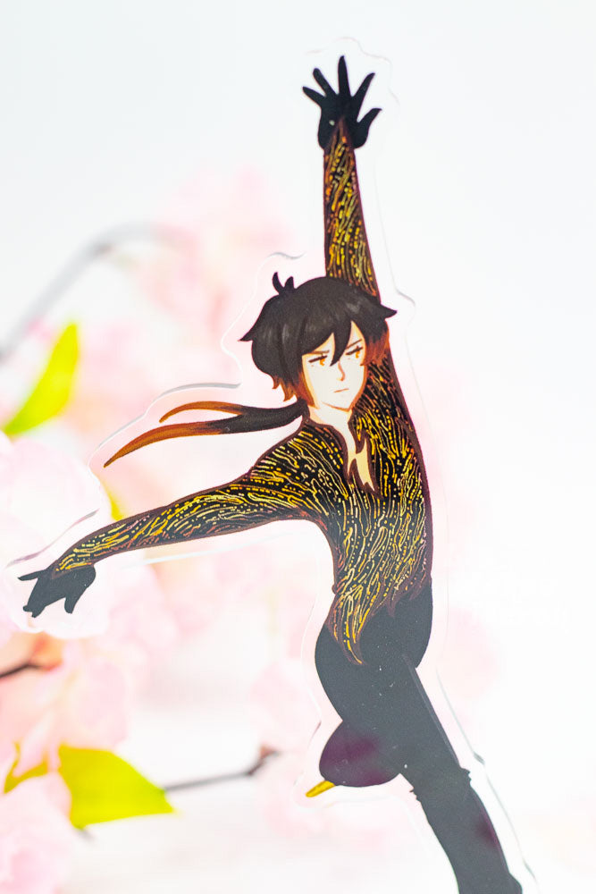 Genshin Figure Skaters Acrylic Standees (Kazuha, Ayaka, Ayato, Zhongli)