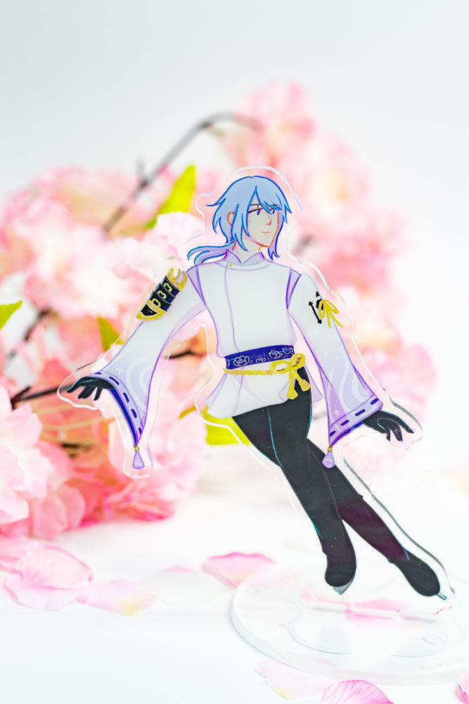 Genshin Figure Skaters Acrylic Standees (Kazuha, Ayaka, Ayato, Zhongli)