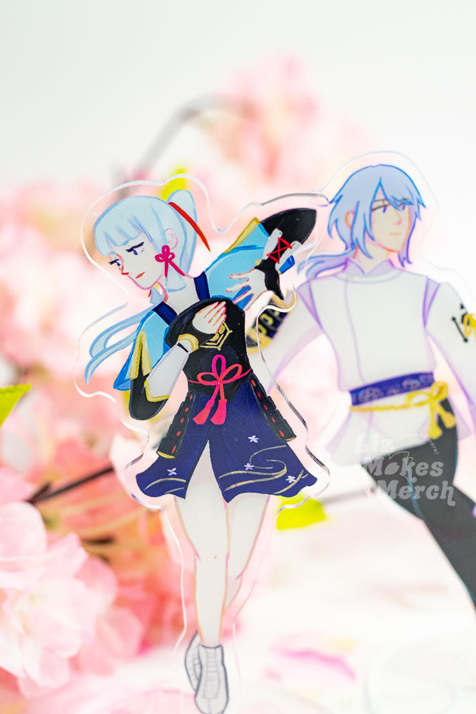 Genshin Figure Skaters Acrylic Standees (Kazuha, Ayaka, Ayato, Zhongli)