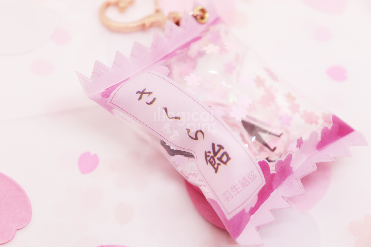 Sakura Candy Bag Charm Keychain