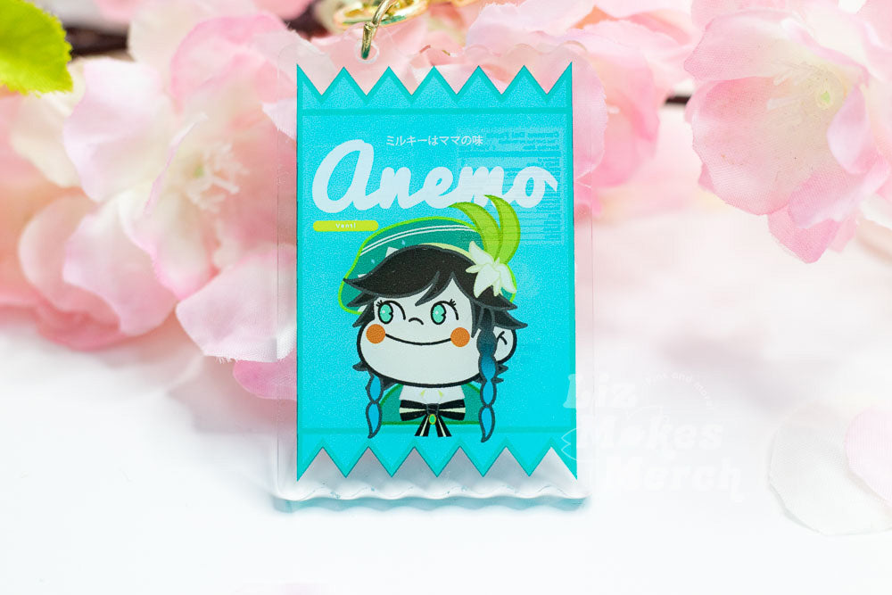 ALL Genshin Milky Packet Acrylic Keychain
