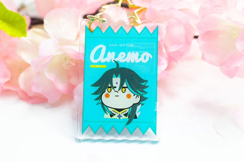 ALL Genshin Milky Packet Acrylic Keychain