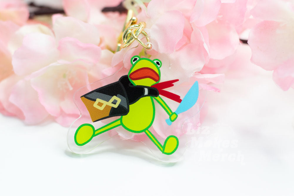 Kermit Genshin Acrylic Keychain