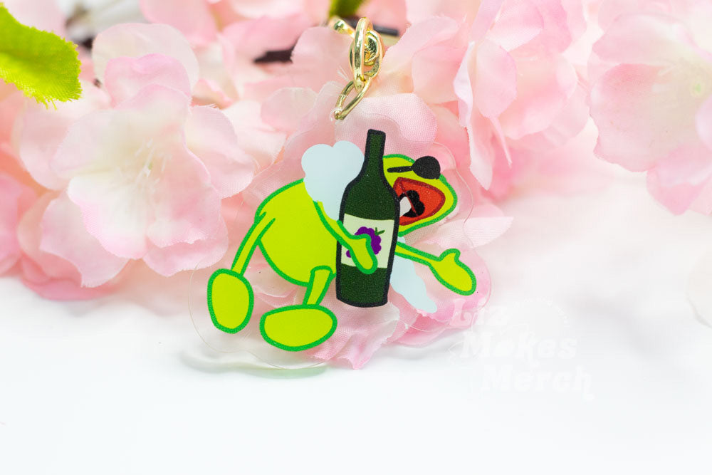 Kermit Genshin Acrylic Keychain