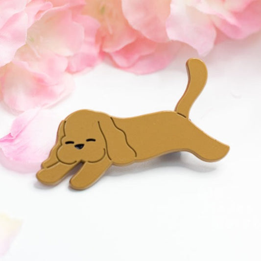 Makkachin Soft Enamel Pin