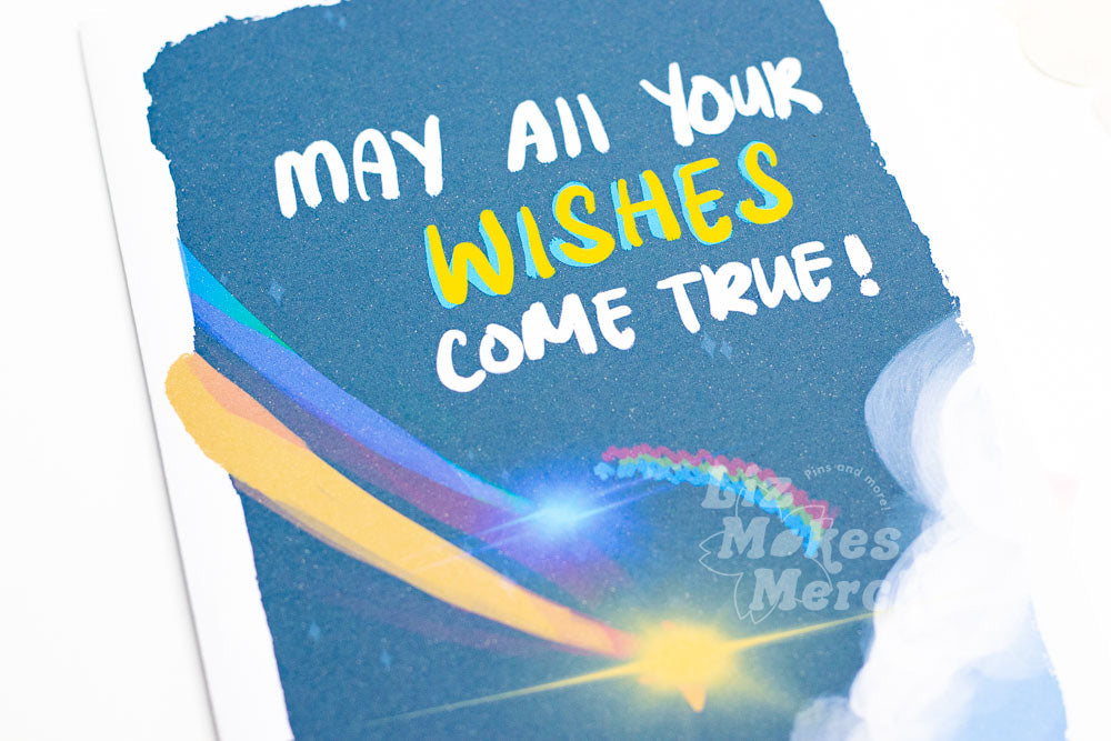 May All Your Wishes Come True Birthday Greeting Card