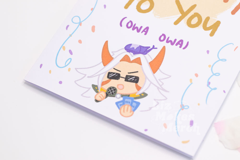Itto Happy Birthday Greeting Card