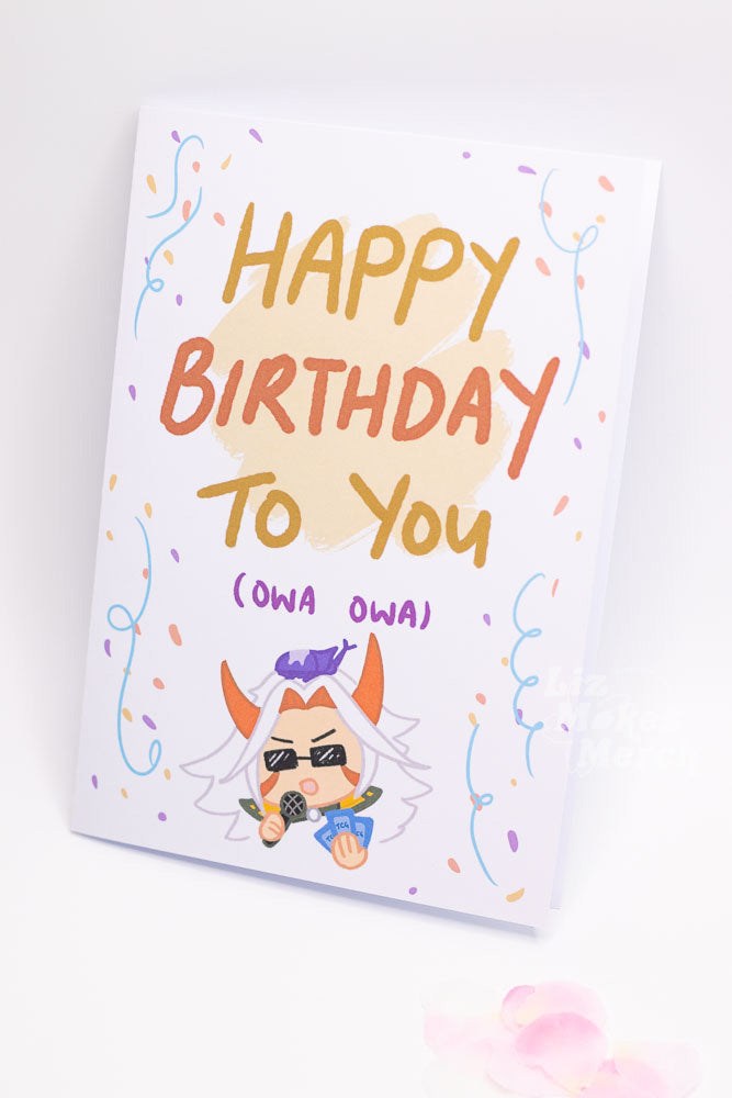 Itto Happy Birthday Greeting Card
