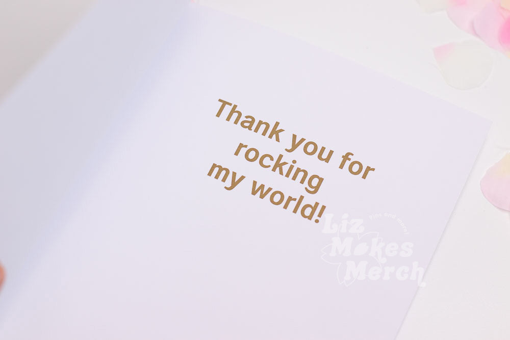 You Rock! Greeting Card