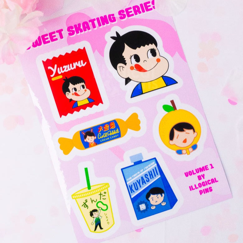 Sweet Skating Sticker Sheet (Volume 1)