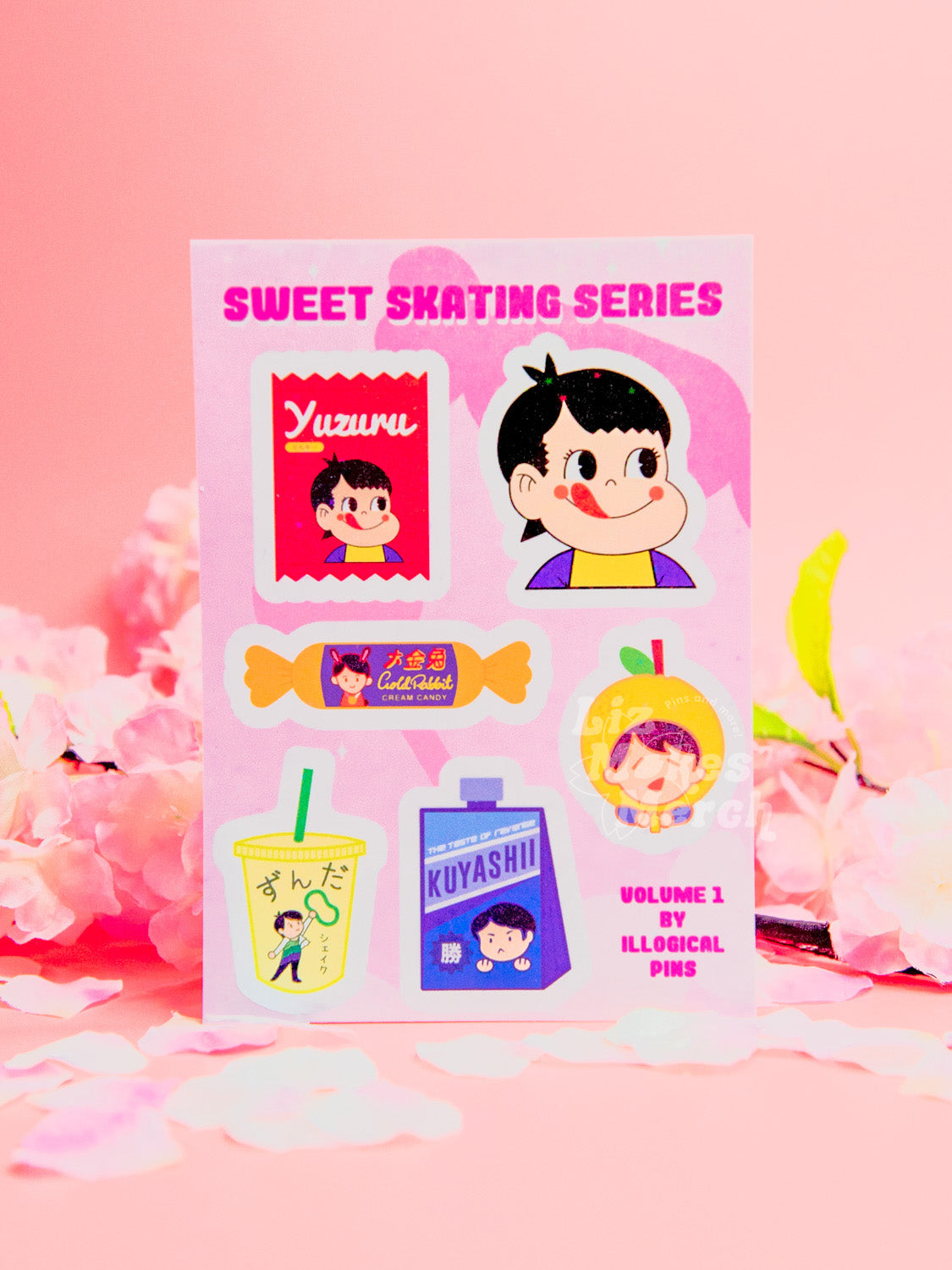 Sweet Skating Sticker Sheet (Volume 1)