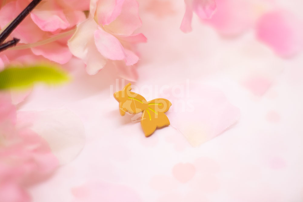 Goldfish Pond Enamel Pins