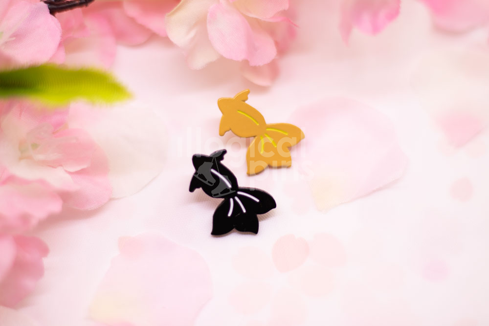 Goldfish Pond Enamel Pins