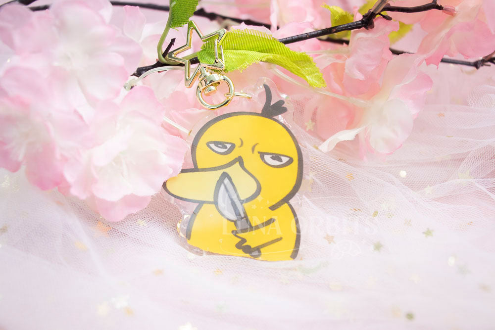 Fishing for Psyduck Blind Bag Keychain