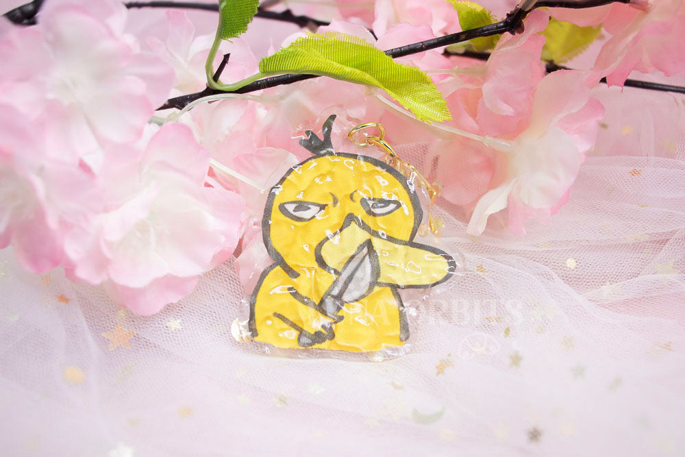 Fishing for Psyduck Blind Bag Keychain