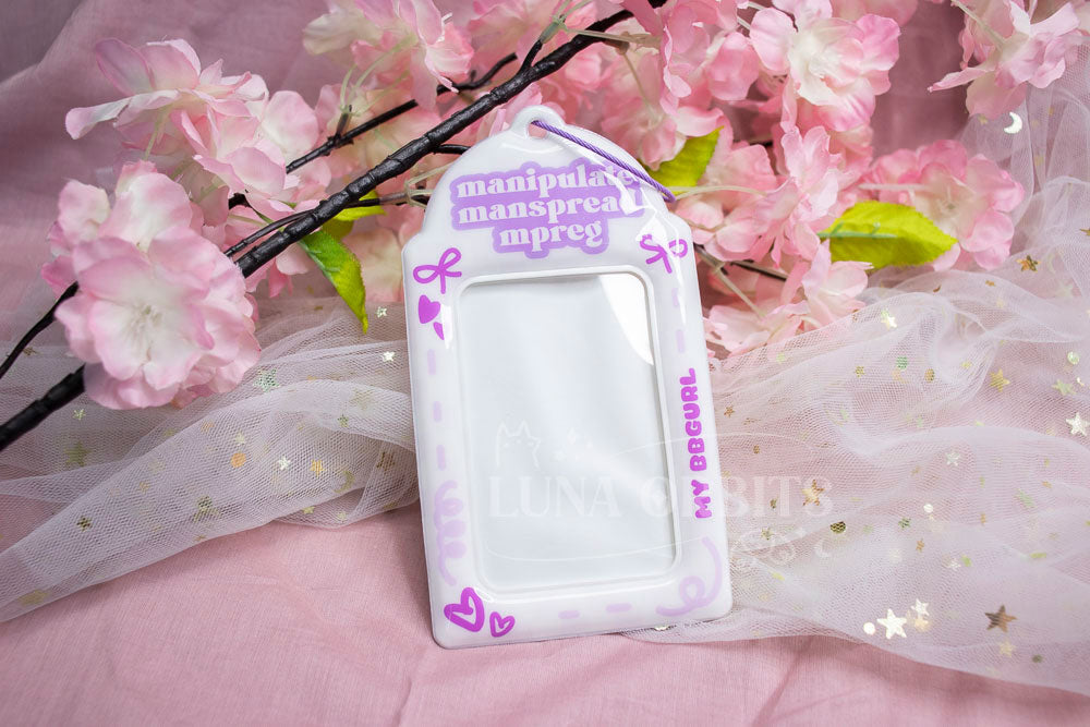 Mansplain Manipulate Mpreg PVC Holder