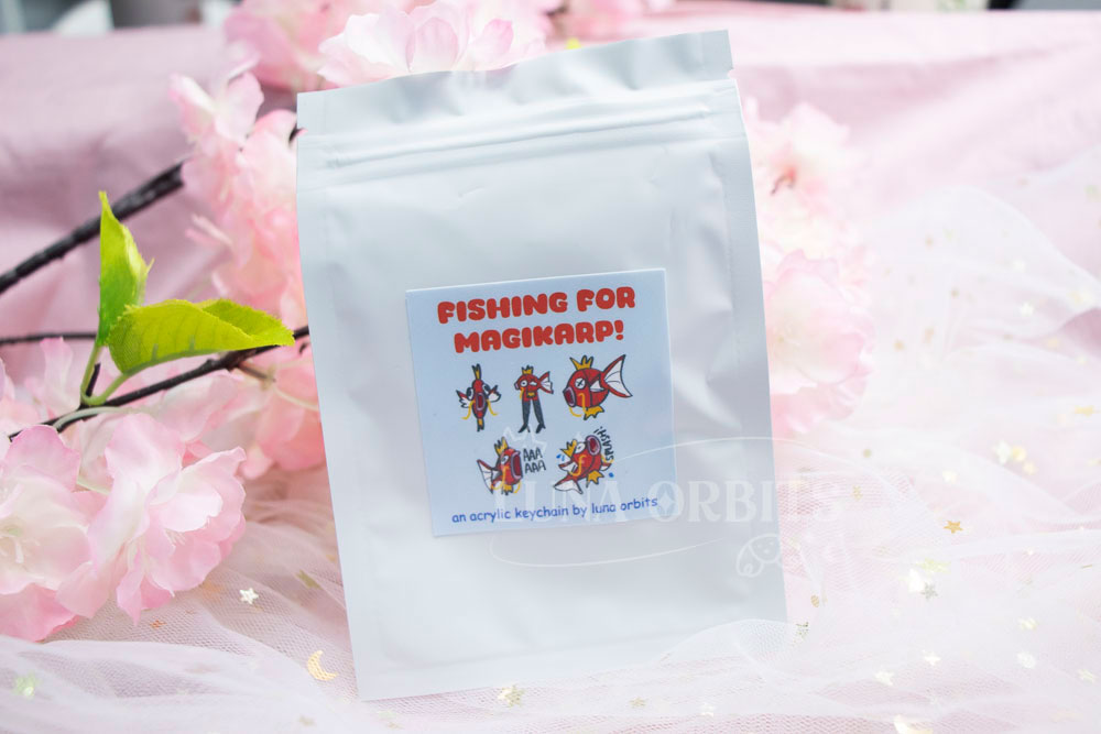 Fishing for Magikarp Blind Bag Keychain