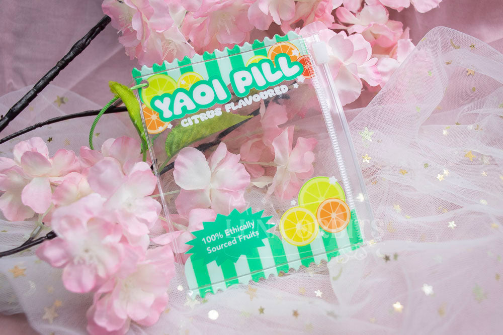 Yaoi Pill PVC Trinket Pouch