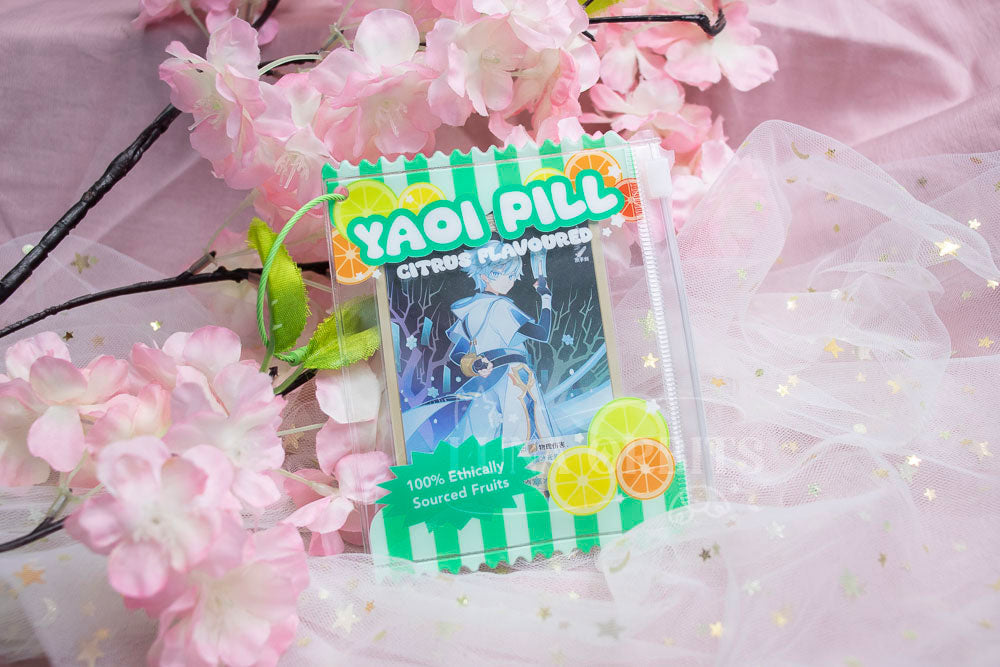 Yaoi Pill PVC Trinket Pouch