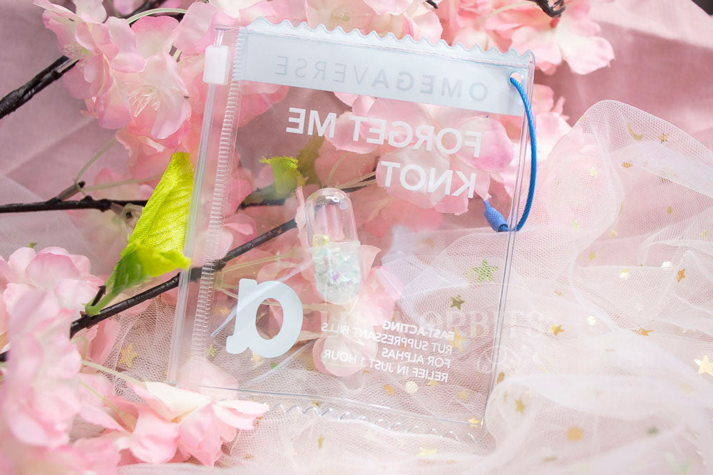 Alpha Pill Omegaverse PVC Trinket Pouch