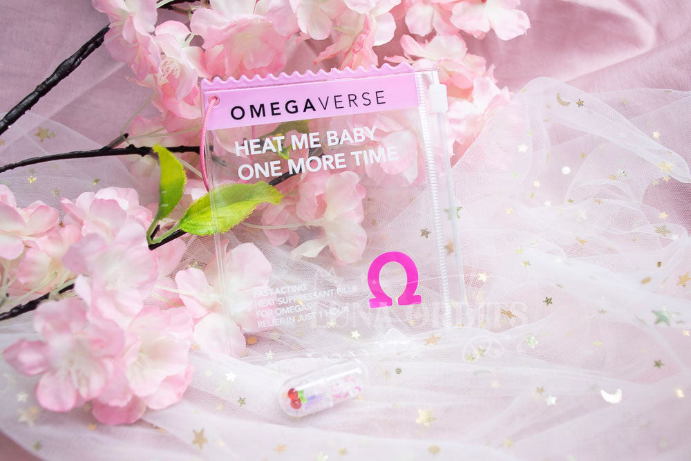 Omega Pill Omegaverse PVC Trinket Pouch