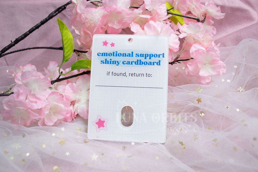 Shiny Cardboard Acrylic Photocard Holder