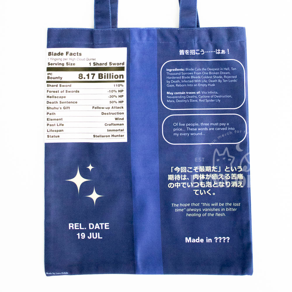 [PREORDER] Genshin/HSR Milky Series Tote Bag Wave 5