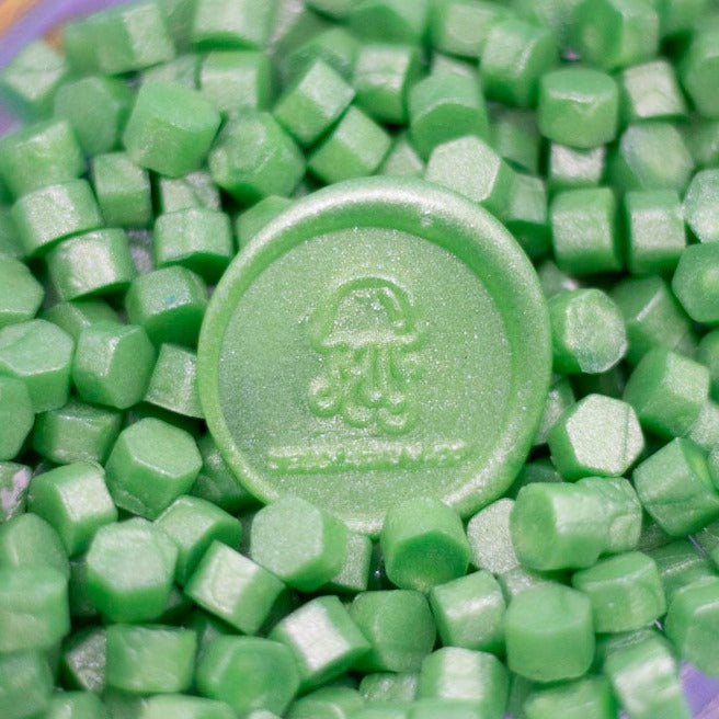 Jade Glitter Sealing Wax