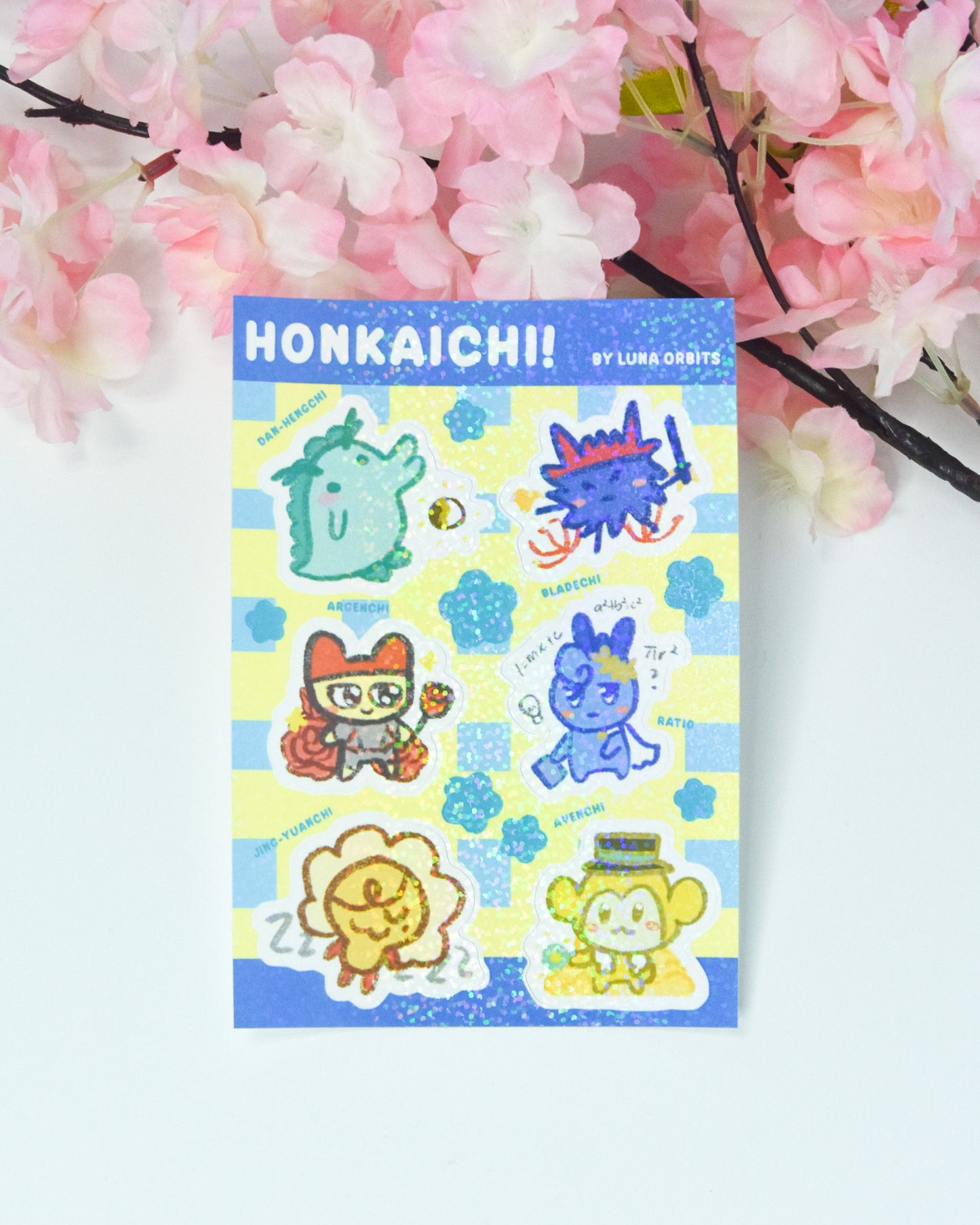 HSR Tamagotchi A6 Sticker Sheet