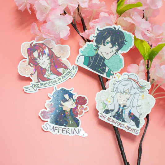 HSR Shoujo Men Vinyl Diecut Sticker