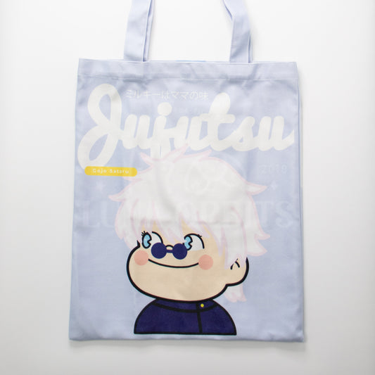 Gojo Satoru Milky Tote Bag