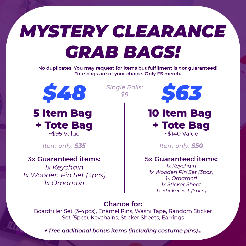 [CLEARANCE] Figure Skating Mystery Item Grab Bags!