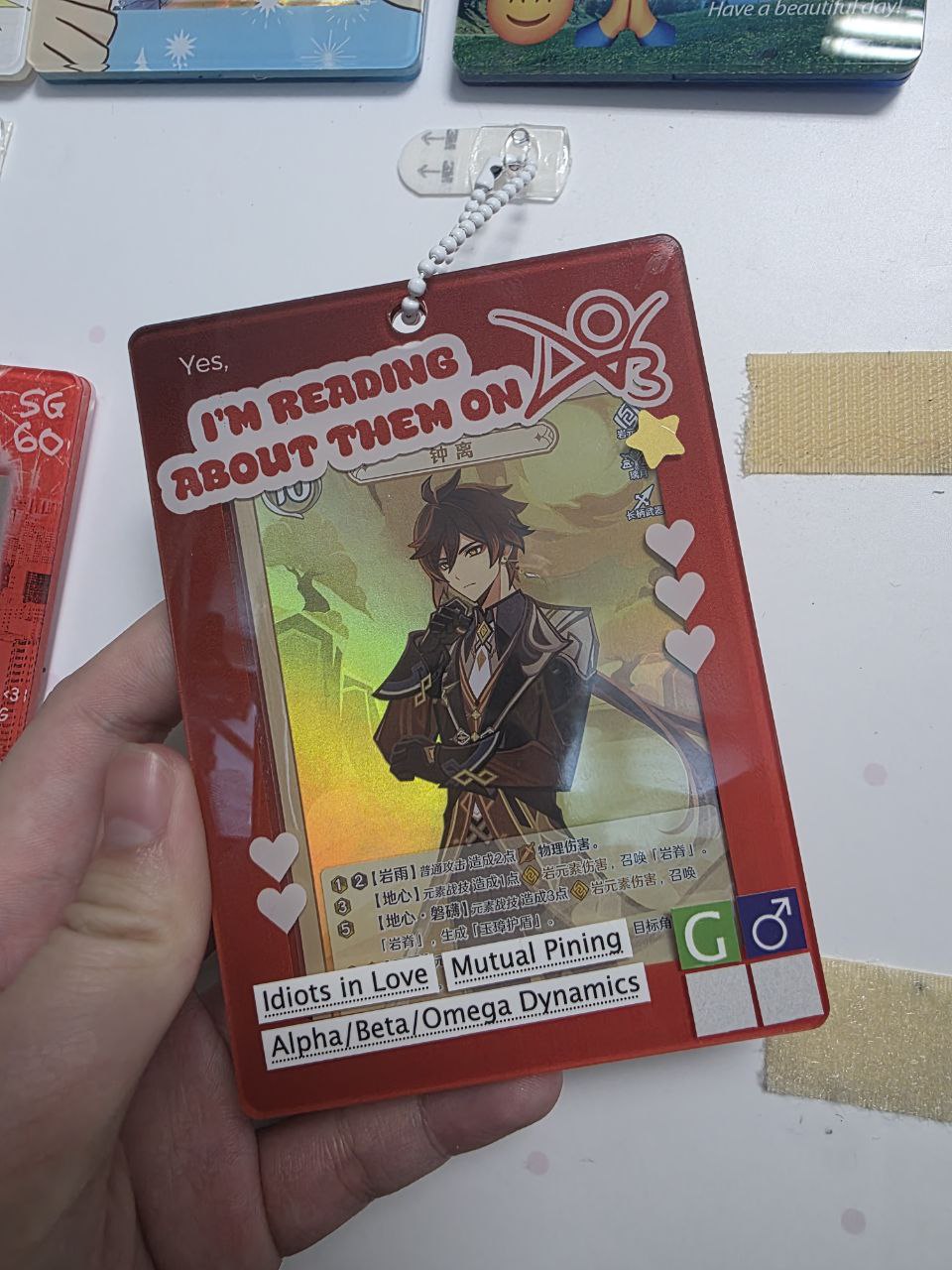 [PREORDER] SG60 + AO3 Photocard Holder