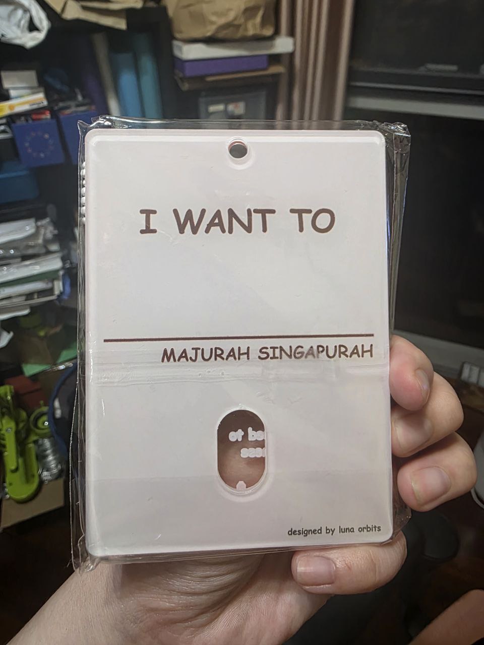 [PREORDER] SG60 + AO3 Photocard Holder