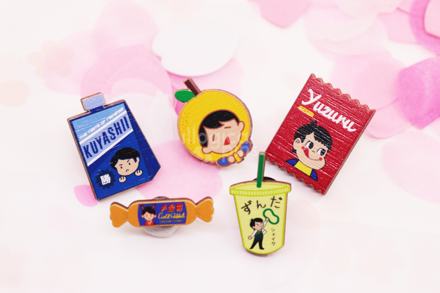 Kuyashii Sports Drink - Sweet Skating Series Wooden Pins [VOLUME 1]