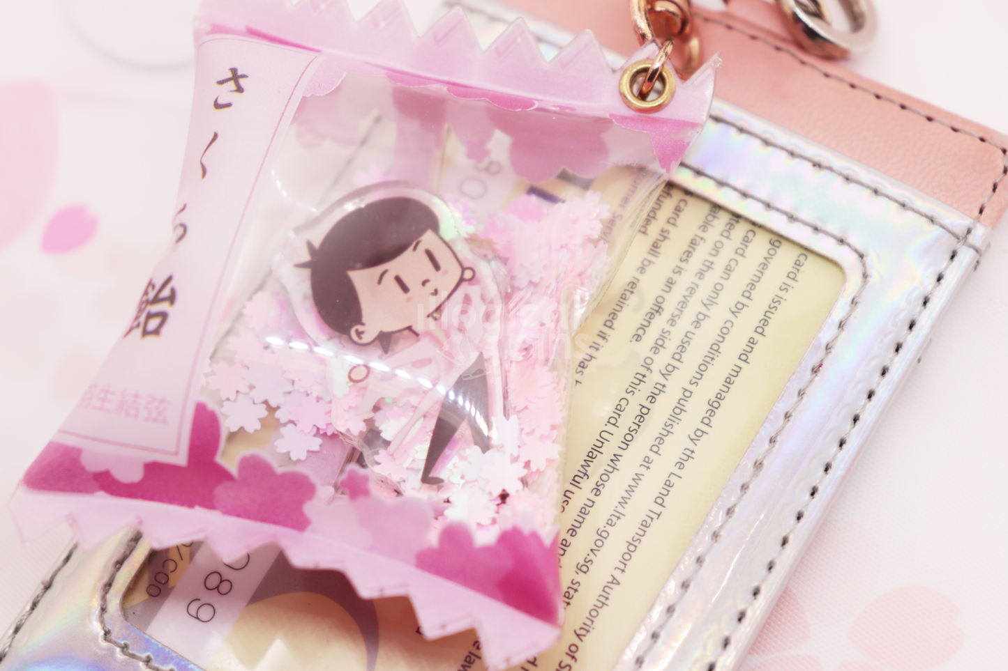 Sakura Candy Bag Charm Keychain